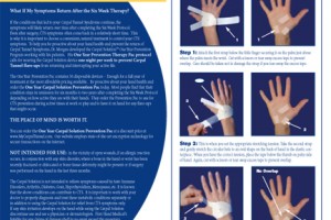 Carpal Tunnel Sufferers Review The Carpal Solution Therapy