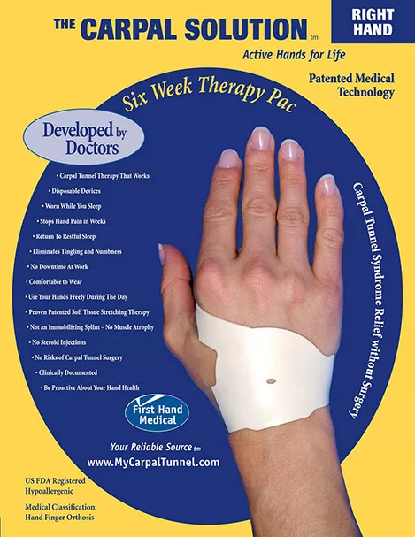 REAL PEOPLE. REAL CARPAL TUNNEL RELIEF. 