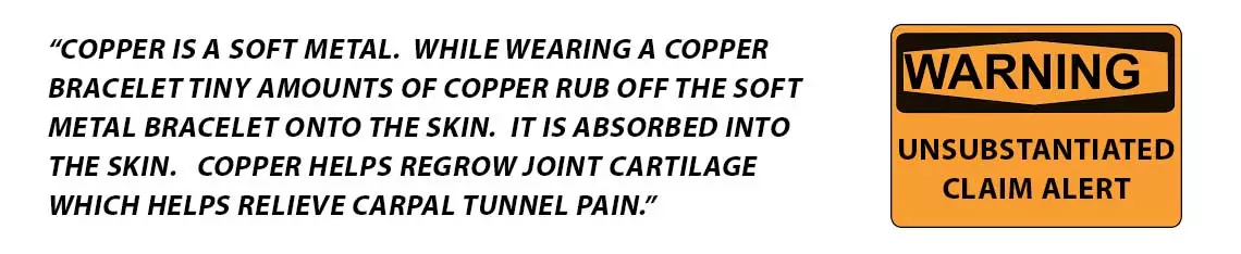 A Third Mechanistic Path Claimed for “How Carpal Tunnel Bracelets Relieve Pain?”: 